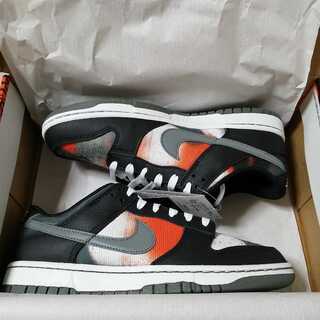 【27.5cm】クーポン 今日迄ナイキ ダンクロー グラフィティ ブラック/レッド 27.5cm