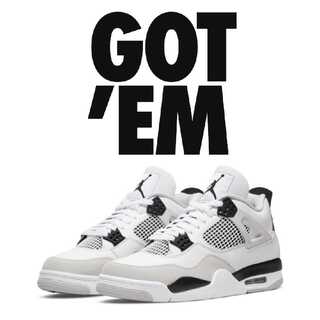 Nike Air Jordan 4 Military Black 30cm