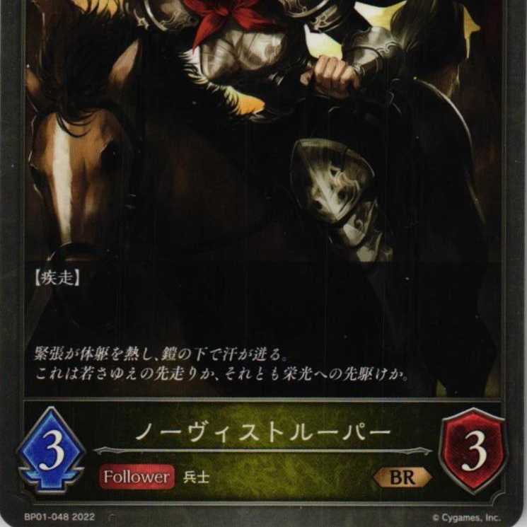 BP01-048 Novice Trooper 3 sheets