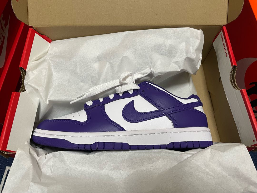 Nike Dunk Low "Championship Court Purple" 25.5cm