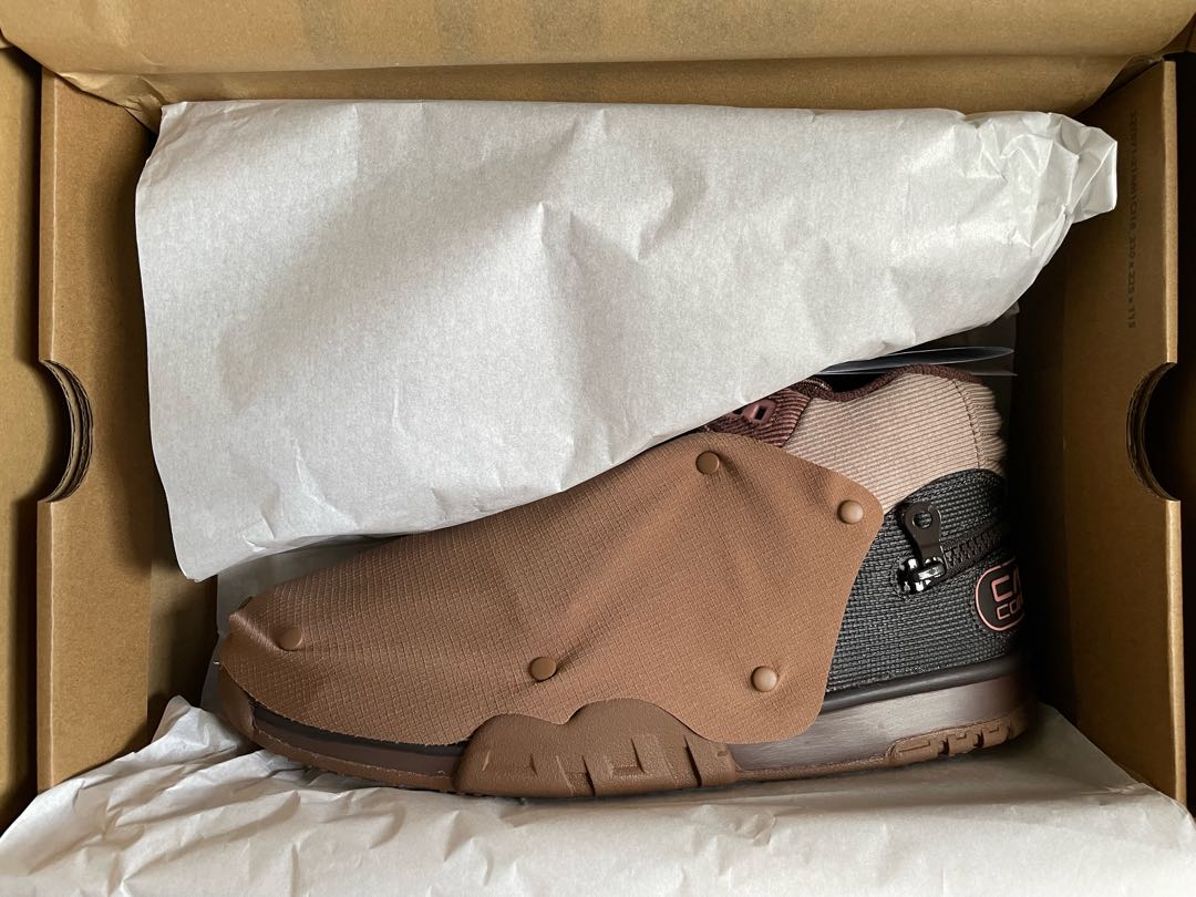 Travis Scott x Nike Air Trainer 1 SP "Archio Brown and Rust Pink" 28cm