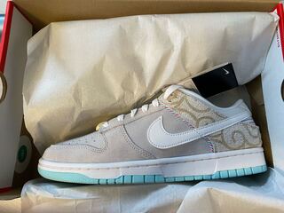 ナイキ ダンク ロー "バーバーショップ グレー" 27.5cm