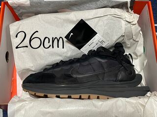 サカイ×ナイキ ヴェイパー ワッフル "ブラックガム" 26cm