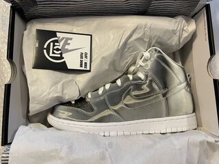 クロット × ナイキ ダンク ハイ "シルバー/フラックス" 26cm