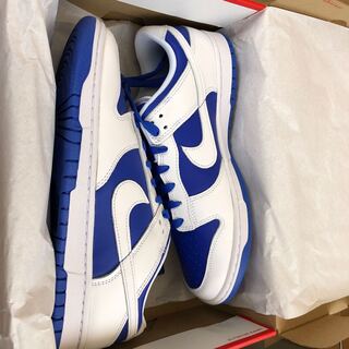 ナイキ ダンク ロー "レーサーブルー アンド ホワイト/リバース ケンタッキー" 28cm