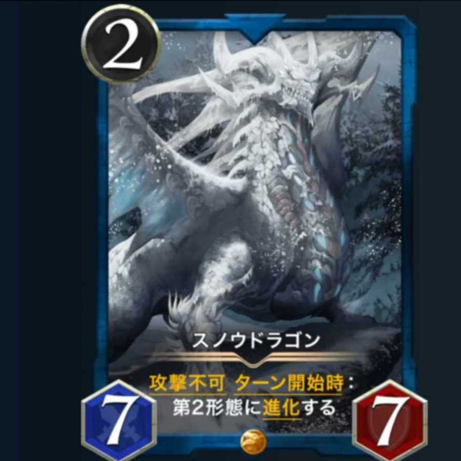 ２枚セット スノウドラゴン