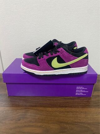 ナイキ SB ダンク ロー "レッド プラム" 24cm