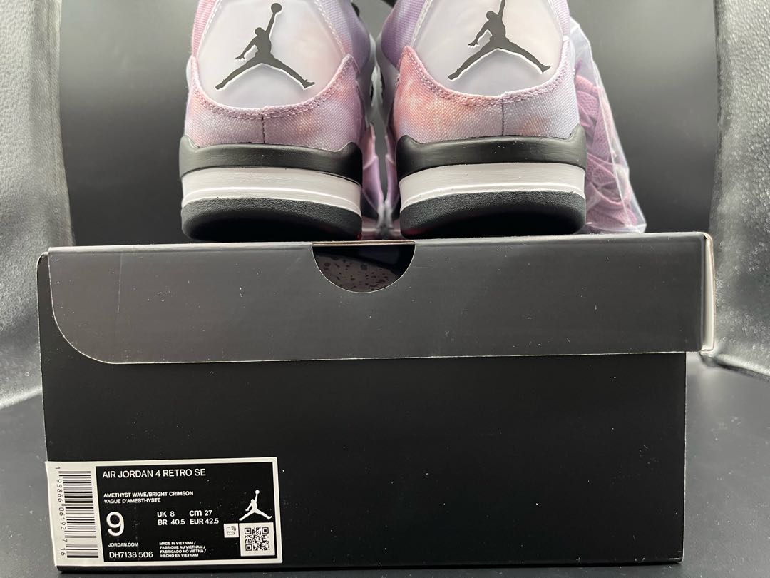 ナイキ エアジョーダン4 "アメシスト ウェーブ" 27cm