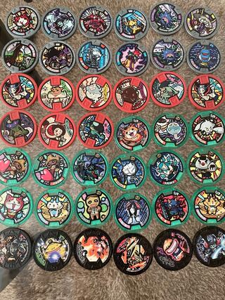 【QR登録不明】妖怪メダル108枚　エンブレム、Uプロトタイプ付きまとめ売り