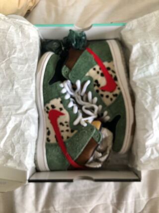 ナイキSB ダンク ハイ プロ QS ドッグウォーカー BQ6827-300 26.5cm