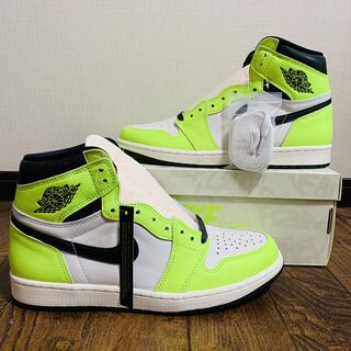 ナイキ エア ジョーダン 1 ハイ OG "ボルト/ヴィジョネア" 28cm