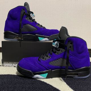 ナイキ エアジョーダン5 "パープルグレープ" 27.5cm
