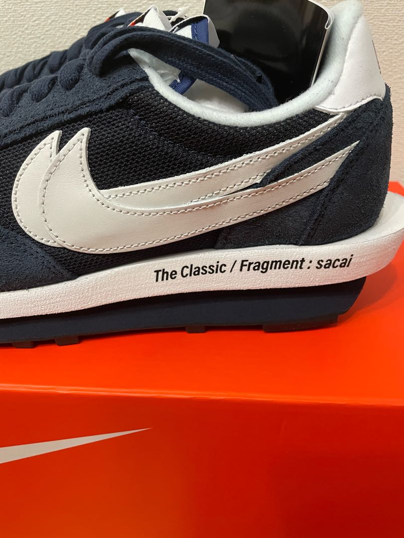 Fragment x Sakai x Nike LD Waffle "Black Ended Snubbull" 28cm