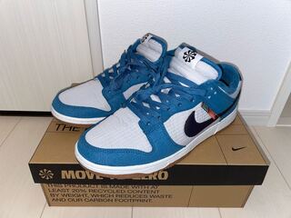 ナイキ ダンク ロー SE トースティー "グレー/ブルー" DD3358-400 28cm