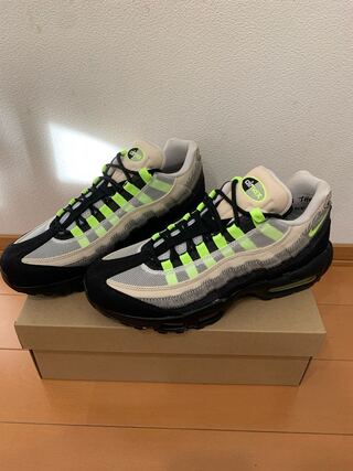 デンハム × ナイキ エアマックス95 "VOLT" DD9519-001 27.5cm