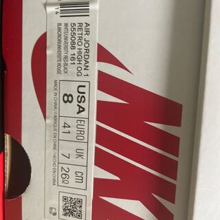 ナイキ エアジョーダン1 ハイ OG "ヘリテージ" 26cm