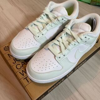 ナイキ ウィメンズ ダンク ロー ネクスト ネイチャー "ホワイト/ミント" 23cm
