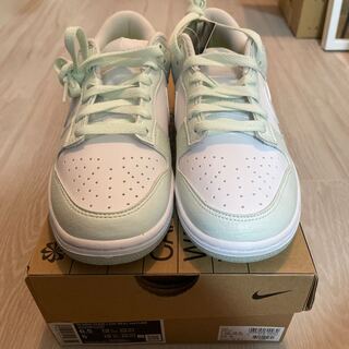 ナイキ ウィメンズ ダンク ロー ネクスト ネイチャー "ホワイト/ミント" 23.5cm