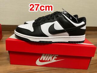 ナイキ ダンク ロー レトロ "ホワイト/ブラック" 27cm