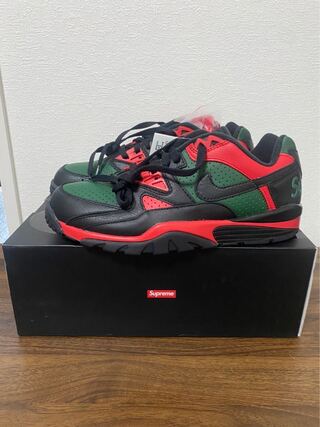 シュプリーム × ナイキ エアクロストレーナー3 ロー "ブラック" 27.5cm