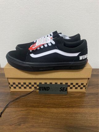 ウィンダンシー × バンズ オールドスクール "ブラック" 26.5cm
