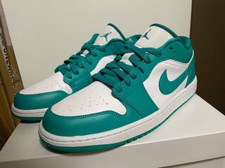 ナイキ ウィメンズ エアジョーダン1 ロー "ターコイズ" DC0774-132 29cm