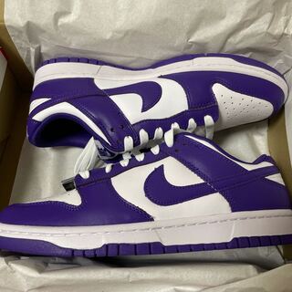 ナイキ ダンク ロー "チャンピオンシップ コートパープル" DD1391-104 27.5cm