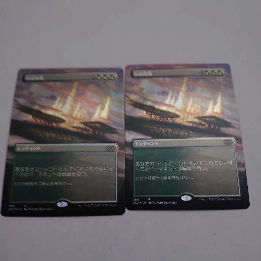 特権階級 ボーダレスfoil2枚セット