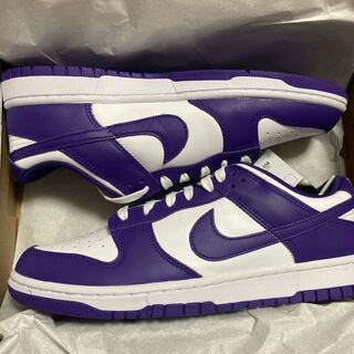 ナイキ ダンク ロー "チャンピオンシップ コートパープル" 28.5cm