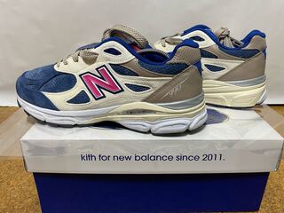 キス × ニューバランス 990v3 "デイトナ" 27cm