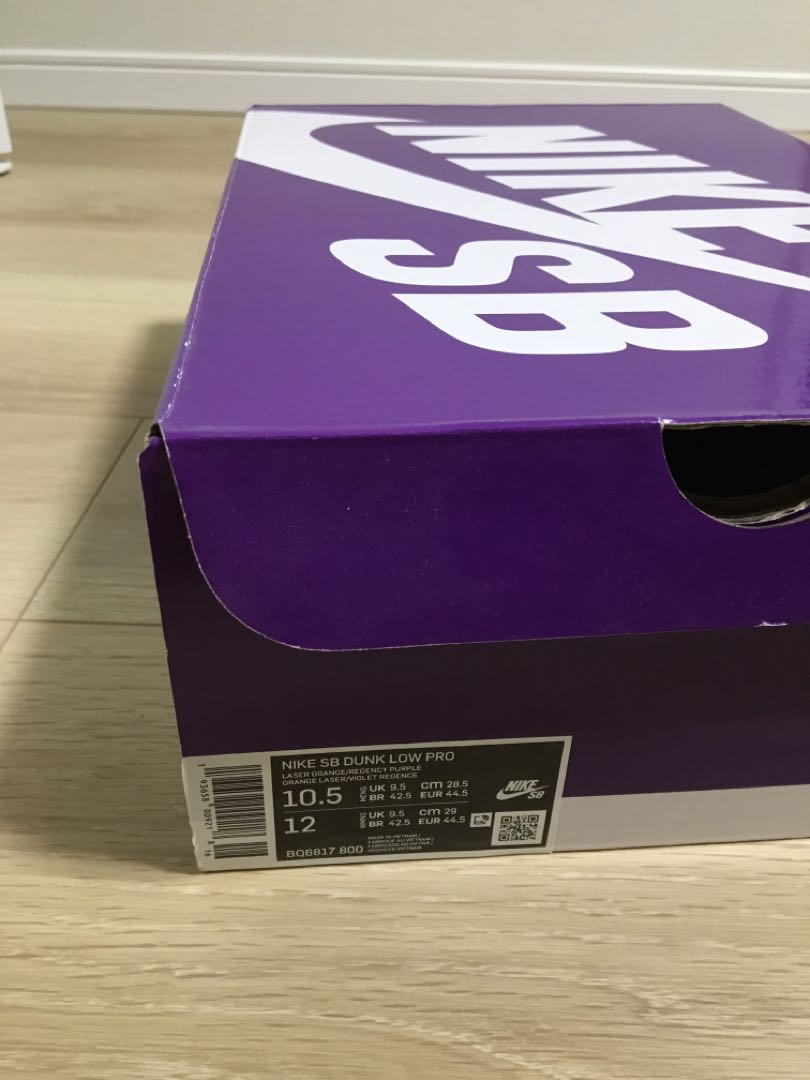 Nike SB Dunk Low "Laser Orange" 28.5cm 28.5cm