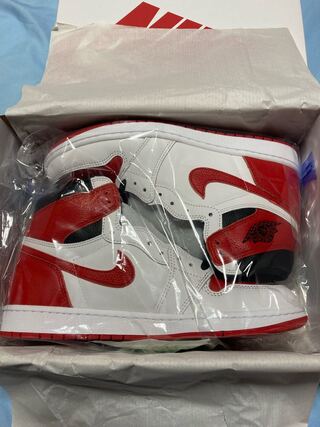 ナイキ エアジョーダン1 ハイ OG "ヘリテージ" 555088-161 28.5cm