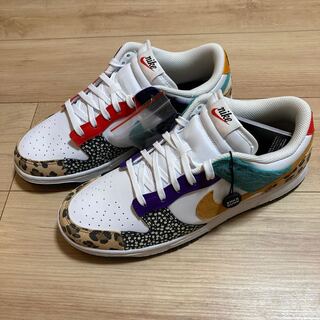 nike dunk low patchwork ウィメンズ28cm 28cm