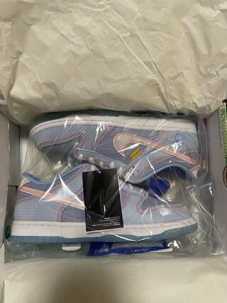 UNION × Nike Dunk Low Passport Pack "Argon/Hyper Royal" ユニオン × ナイキ ダンク ロー パスポートパック "アルゴン/ハイパーロイヤル" 27.5cm