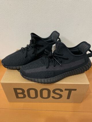 アディダス イージー ブースト 350 V2 "オニキス" 28cm