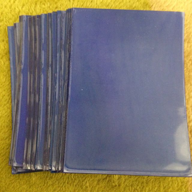 【絶版2008年版公式スリーブ】青 40枚