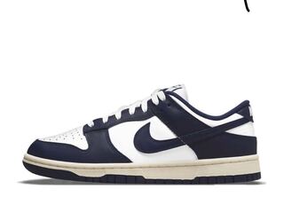 ナイキ ウィメンズ ダンク ロー "ヴィンテージ ネイビー" 25cm