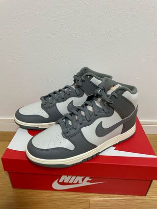 ナイキ ダンク ハイ レトロ SE ビンテージ "ライトボーン/タンブルドグレー" DM0582-001 28.5cm