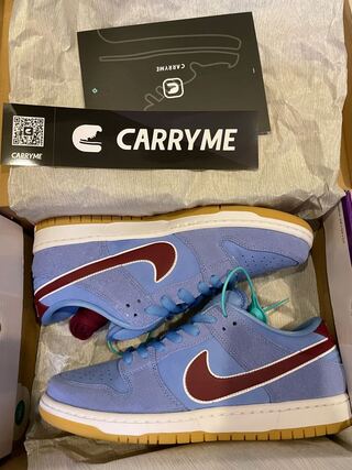 ナイキ SB ダンク ロー プロ "フィリーズ/バラーブルー アンド チームマルーン"  28cm