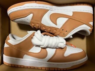 ナイキ SB ダンク ロー プロ ISO オレンジレーベル "ライト コニャック" DM8998-200 27cm