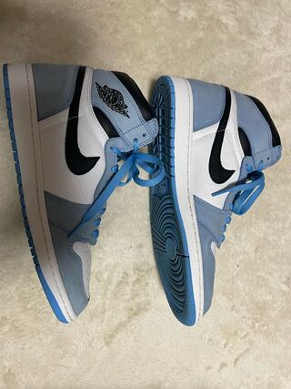 ナイキ  エアジョーダン1 ハイ OG "ユニバーシティブルー" 555088-134 28cm