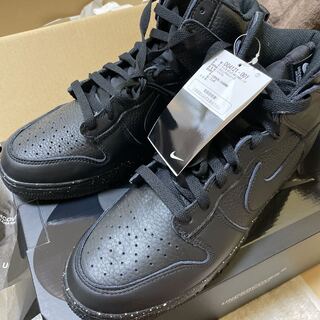 アンダーカバー × ナイキ ダンク ハイ カオス "ブラック" DQ4121-001 27.5cm