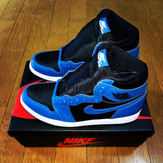 ナイキ エアジョーダン 1 ハイ OG "ダークマリーナブルー" 28.5cm