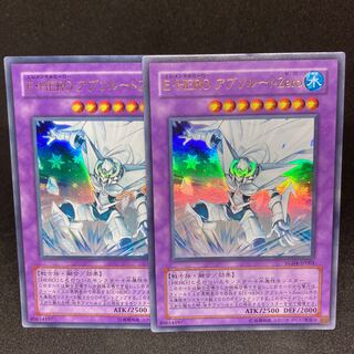 【特価】画像右傷アリE・HERO アブソルートZero ウルトラレア JP001