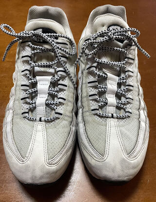 ナイキ エアマックス95  ホワイトブラック　オレオカラー 27.5cm