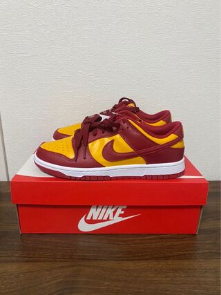 ナイキ ダンク ロー "チャンピオンシップ ゴールド" 25.5cm