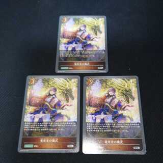 Ritual of the Dragon King Priestess, set of three, Black Silver Bahamut