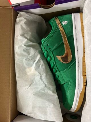 ナイキ SB ダンク ロー "セント・パトリックス・デイ/シャムロック" 26cm