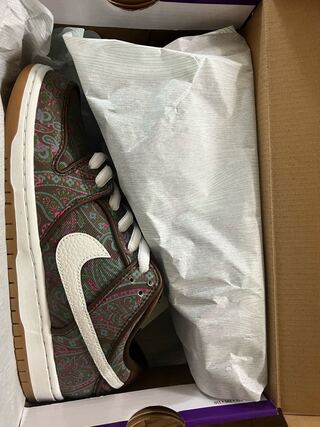 ナイキ SB ダンク ロー PRM "ブラウンペイズリー" 26.5cm