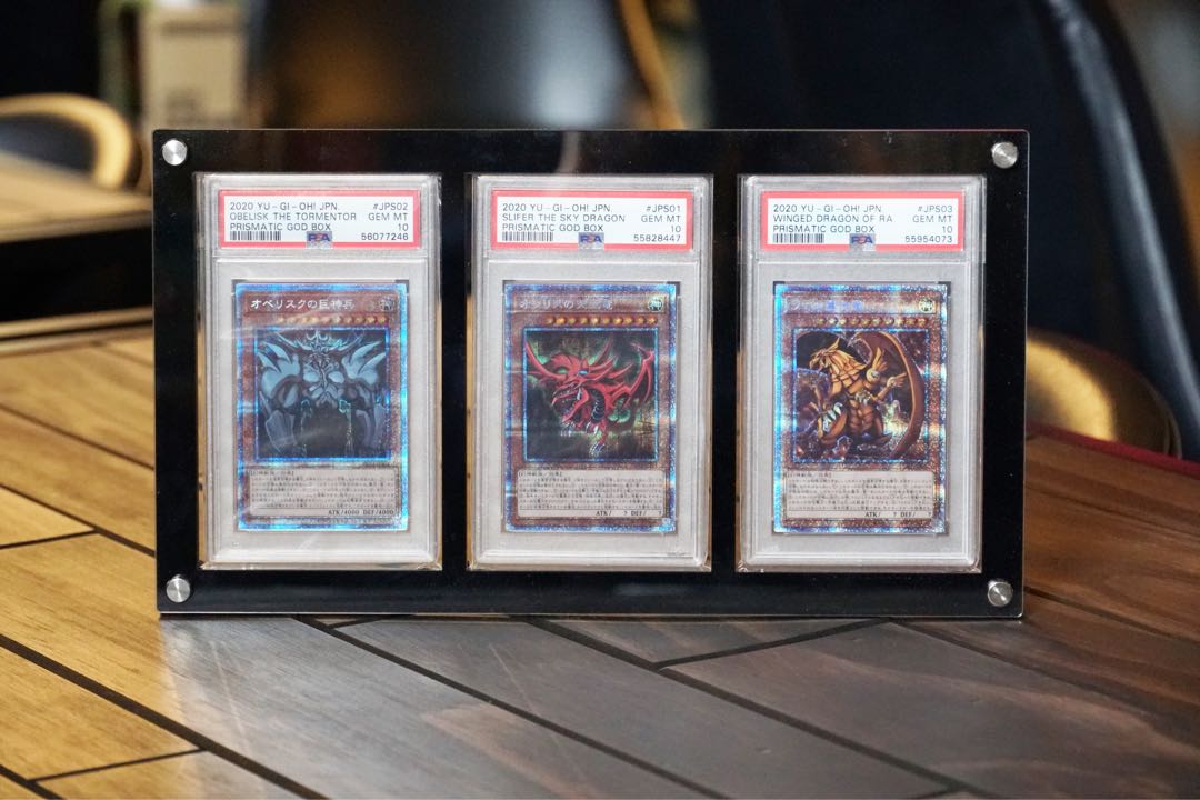 Acrylic frames for PSA appraisal case, 3strands, black color [UV cut 97%].